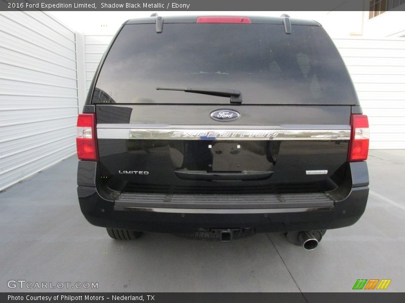 Shadow Black Metallic / Ebony 2016 Ford Expedition Limited
