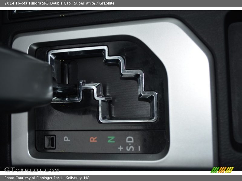 Super White / Graphite 2014 Toyota Tundra SR5 Double Cab