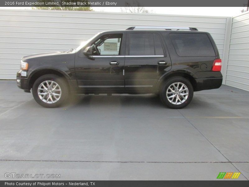 Shadow Black Metallic / Ebony 2016 Ford Expedition Limited