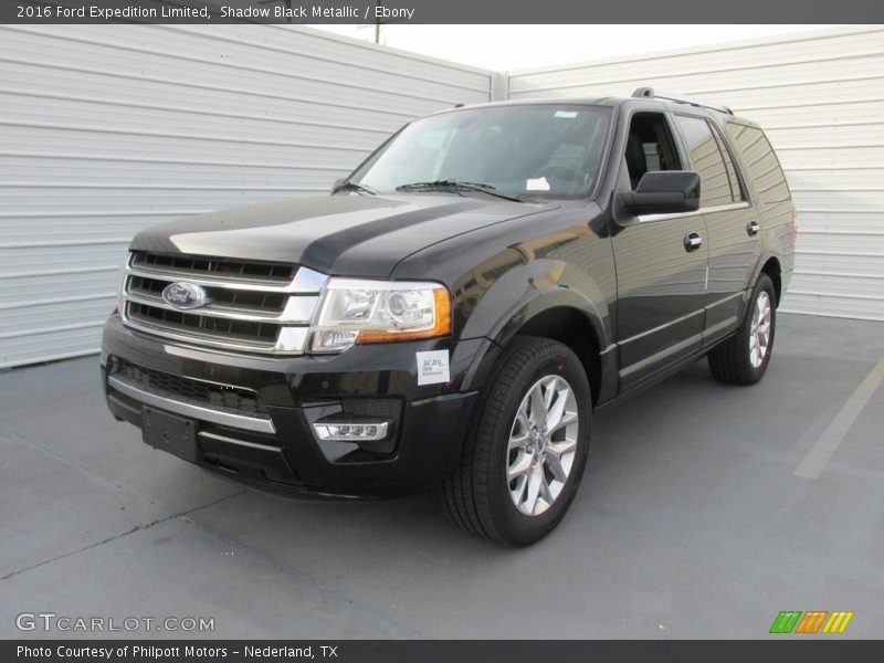 Shadow Black Metallic / Ebony 2016 Ford Expedition Limited