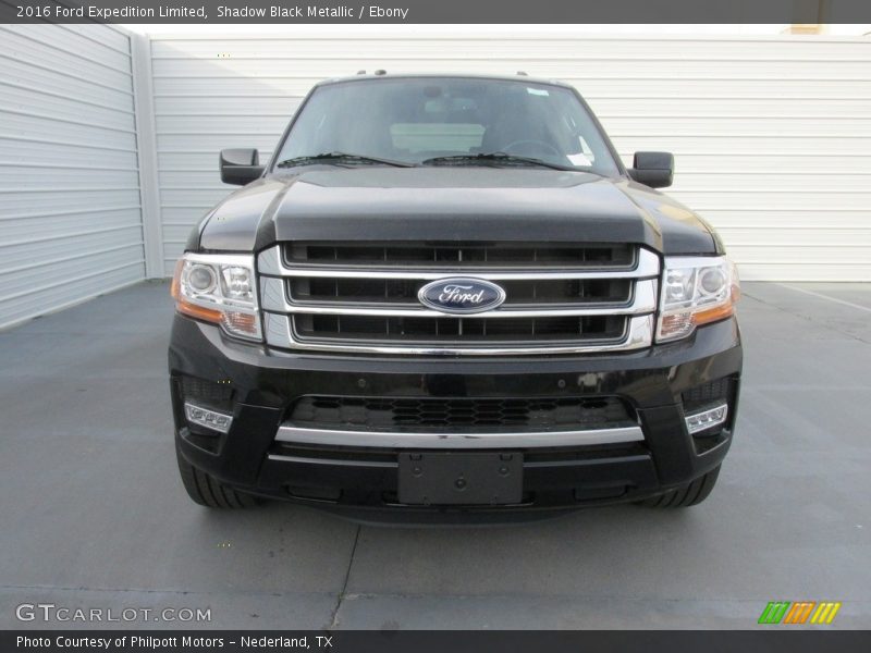 Shadow Black Metallic / Ebony 2016 Ford Expedition Limited