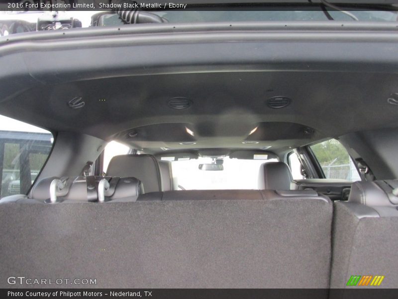 Shadow Black Metallic / Ebony 2016 Ford Expedition Limited