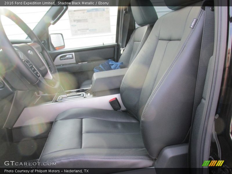 Shadow Black Metallic / Ebony 2016 Ford Expedition Limited