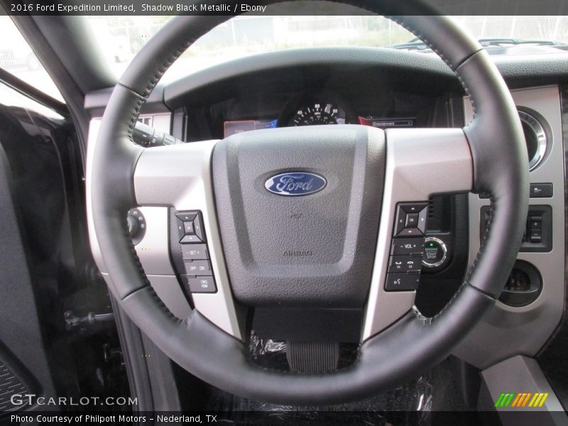 Shadow Black Metallic / Ebony 2016 Ford Expedition Limited