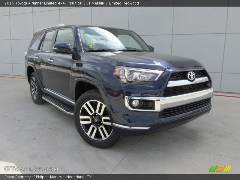 Nautical Blue Metallic / Limited Redwood 2016 Toyota 4Runner Limited 4x4