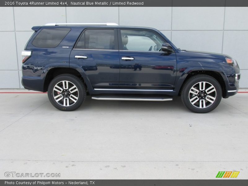 Nautical Blue Metallic / Limited Redwood 2016 Toyota 4Runner Limited 4x4