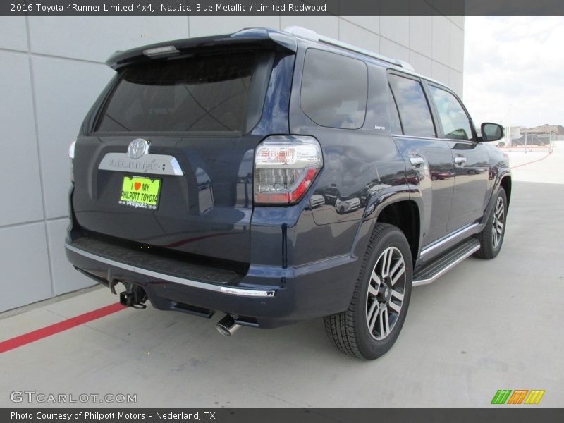 Nautical Blue Metallic / Limited Redwood 2016 Toyota 4Runner Limited 4x4