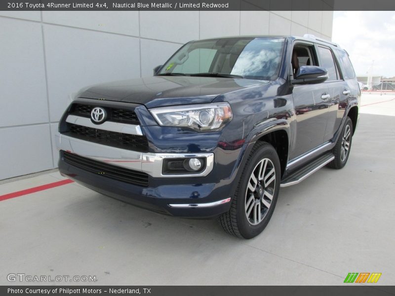 Nautical Blue Metallic / Limited Redwood 2016 Toyota 4Runner Limited 4x4