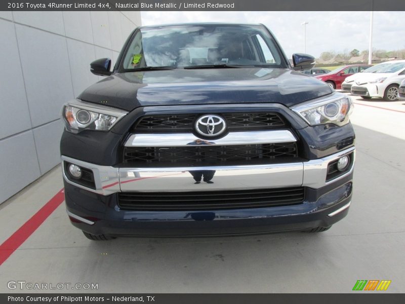 Nautical Blue Metallic / Limited Redwood 2016 Toyota 4Runner Limited 4x4
