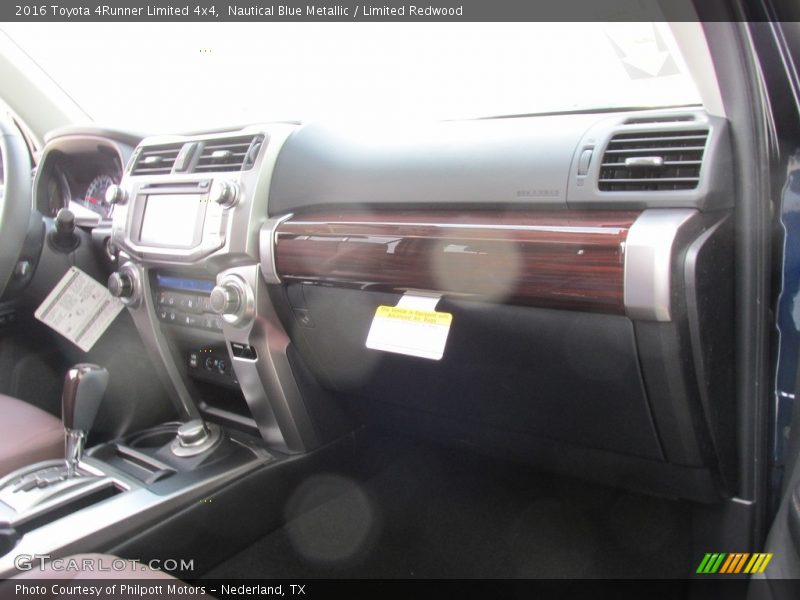 Nautical Blue Metallic / Limited Redwood 2016 Toyota 4Runner Limited 4x4