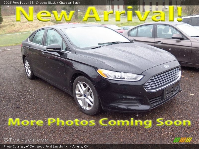 Shadow Black / Charcoal Black 2016 Ford Fusion SE
