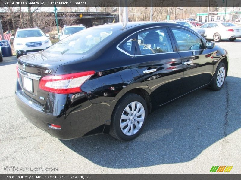 Super Black / Charcoal 2014 Nissan Sentra SV
