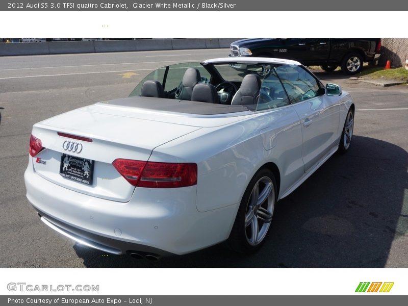 Glacier White Metallic / Black/Silver 2012 Audi S5 3.0 TFSI quattro Cabriolet