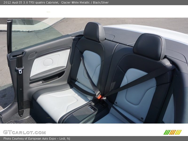 Glacier White Metallic / Black/Silver 2012 Audi S5 3.0 TFSI quattro Cabriolet