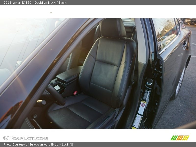 Obsidian Black / Black 2013 Lexus ES 350