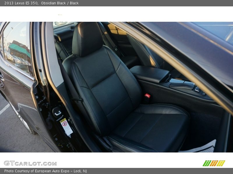 Obsidian Black / Black 2013 Lexus ES 350