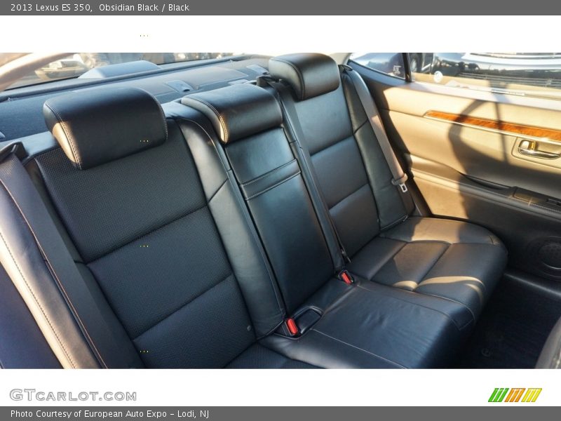 Obsidian Black / Black 2013 Lexus ES 350
