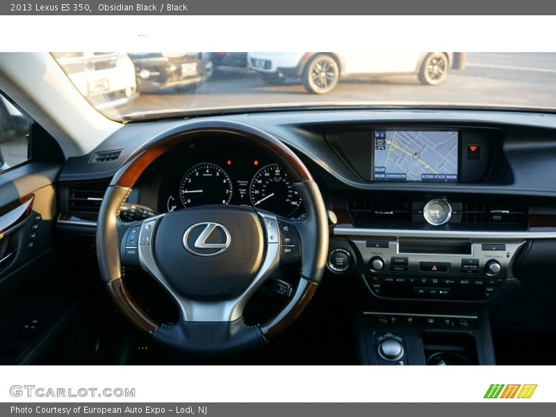 Obsidian Black / Black 2013 Lexus ES 350