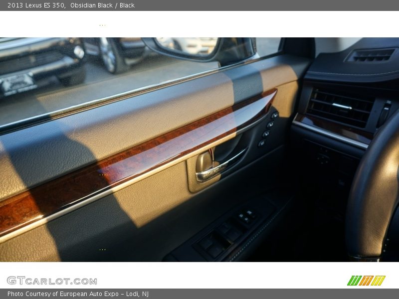Obsidian Black / Black 2013 Lexus ES 350