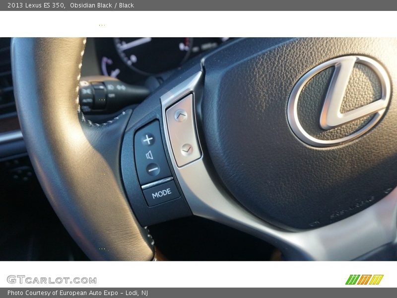 Obsidian Black / Black 2013 Lexus ES 350