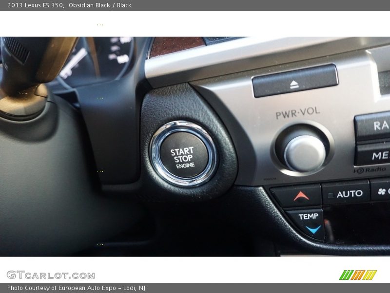 Obsidian Black / Black 2013 Lexus ES 350