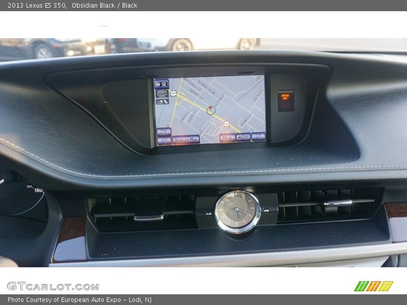 Obsidian Black / Black 2013 Lexus ES 350