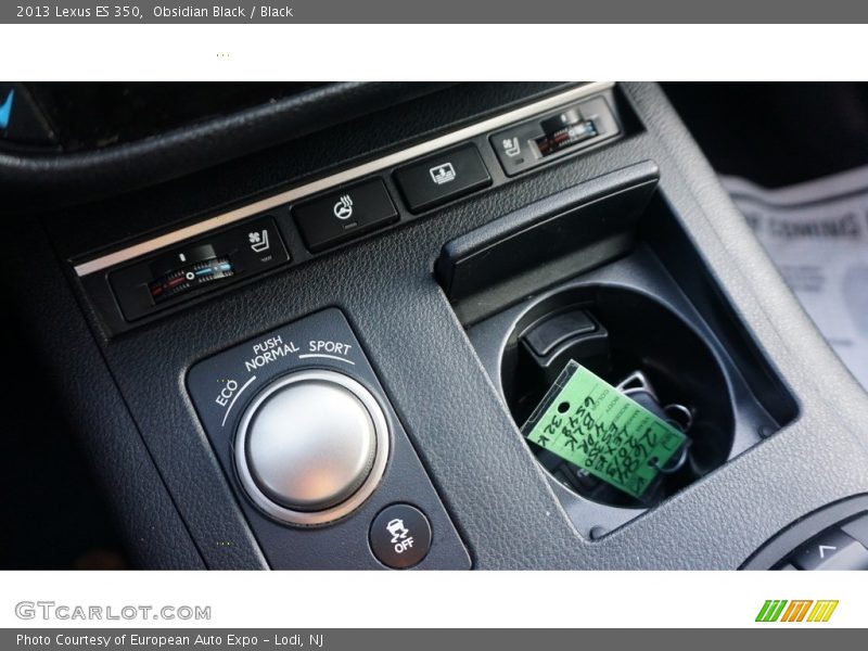 Obsidian Black / Black 2013 Lexus ES 350
