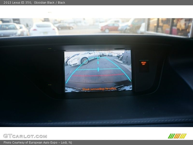 Obsidian Black / Black 2013 Lexus ES 350