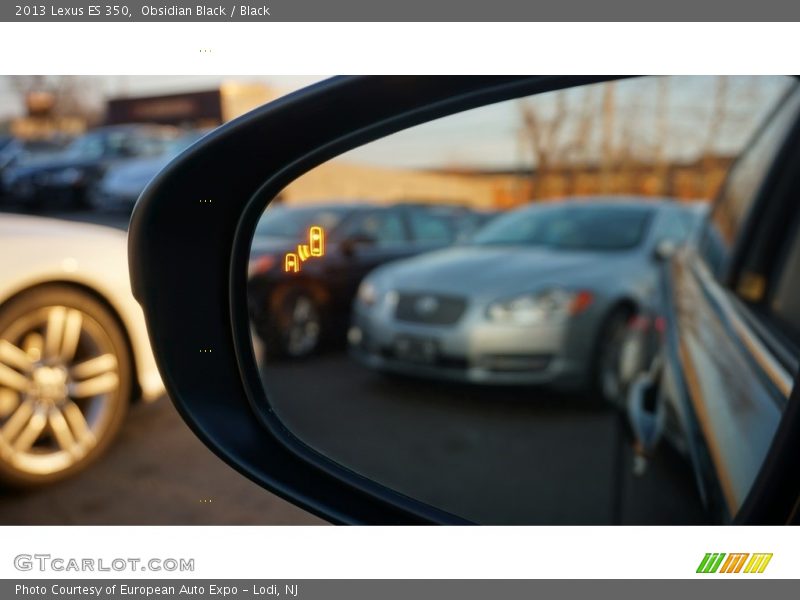 Obsidian Black / Black 2013 Lexus ES 350