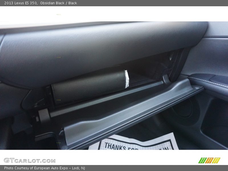 Obsidian Black / Black 2013 Lexus ES 350