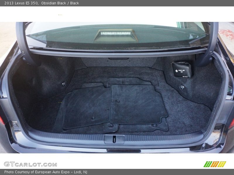 Obsidian Black / Black 2013 Lexus ES 350