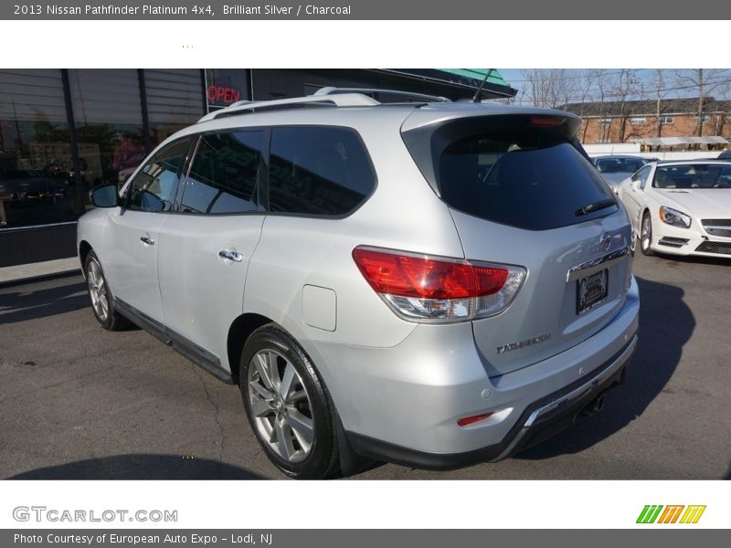 Brilliant Silver / Charcoal 2013 Nissan Pathfinder Platinum 4x4