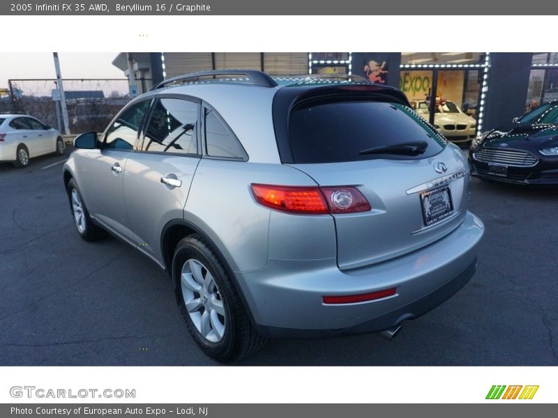Beryllium 16 / Graphite 2005 Infiniti FX 35 AWD
