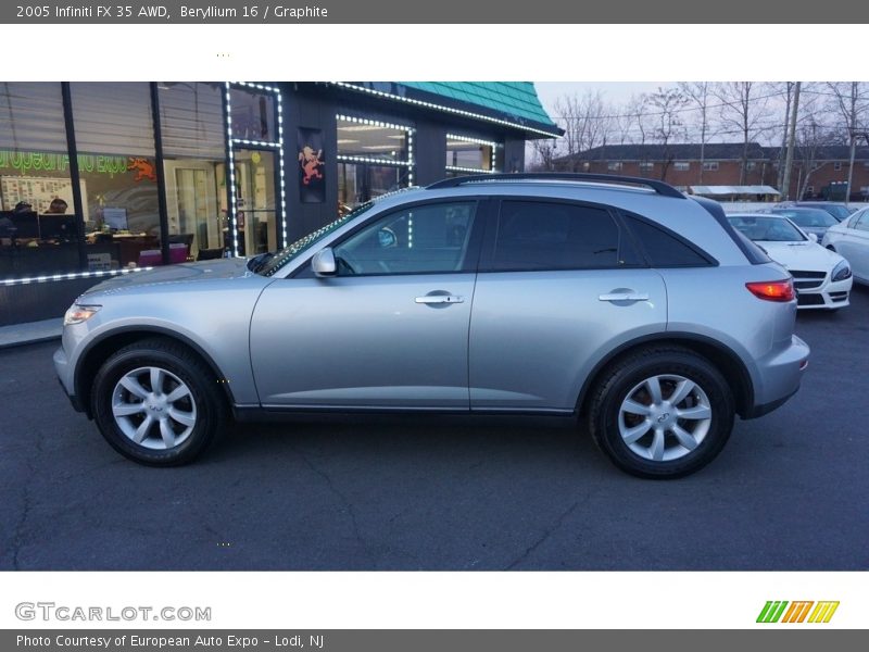 Beryllium 16 / Graphite 2005 Infiniti FX 35 AWD