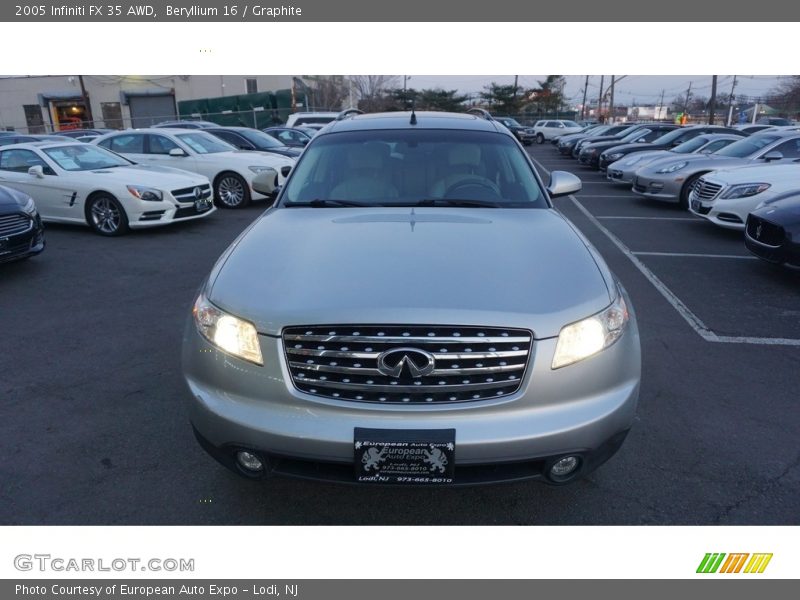 Beryllium 16 / Graphite 2005 Infiniti FX 35 AWD