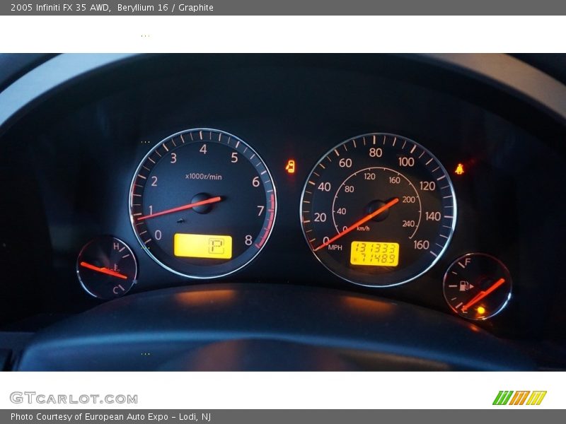 Beryllium 16 / Graphite 2005 Infiniti FX 35 AWD
