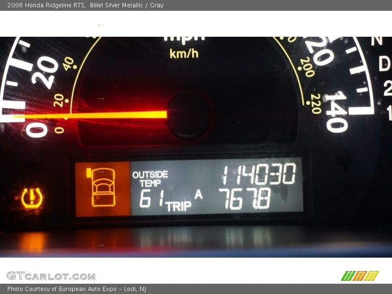 Billet Silver Metallic / Gray 2006 Honda Ridgeline RTS
