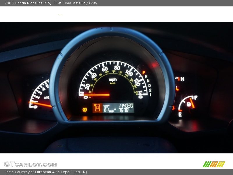 Billet Silver Metallic / Gray 2006 Honda Ridgeline RTS