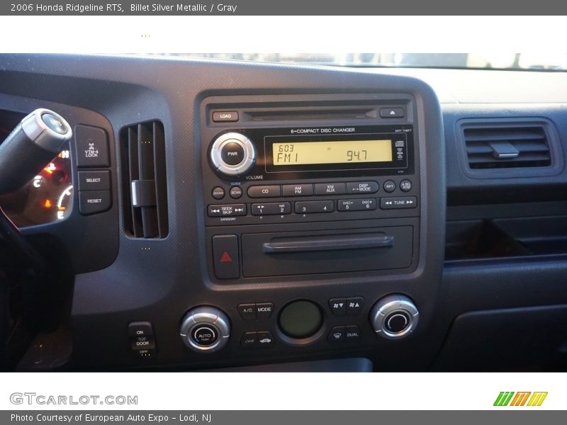 Billet Silver Metallic / Gray 2006 Honda Ridgeline RTS