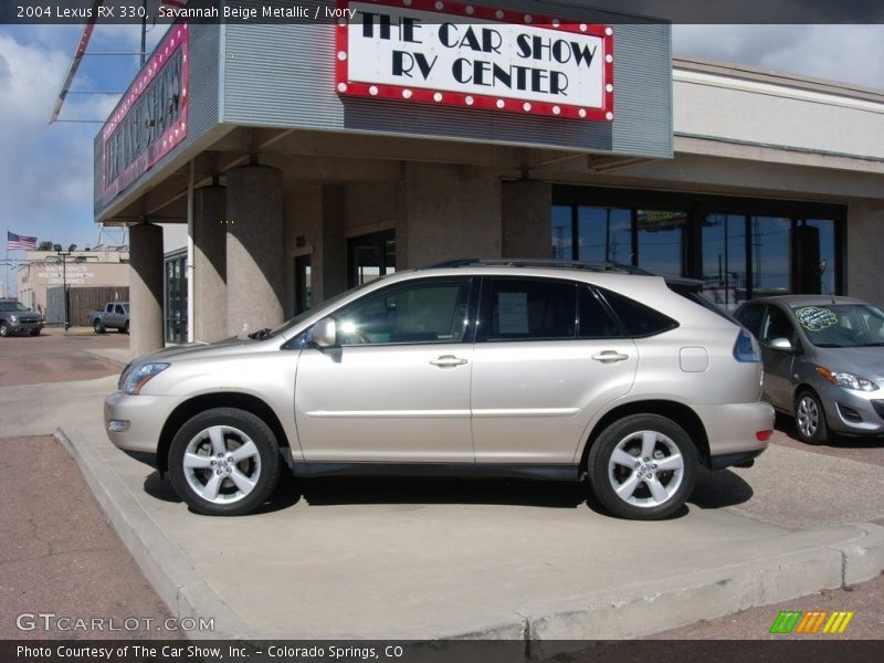 Savannah Beige Metallic / Ivory 2004 Lexus RX 330