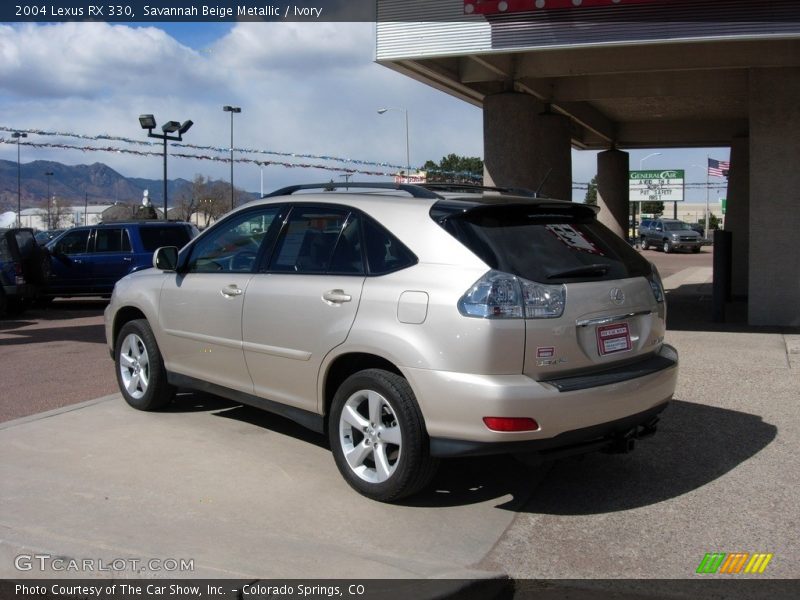 Savannah Beige Metallic / Ivory 2004 Lexus RX 330