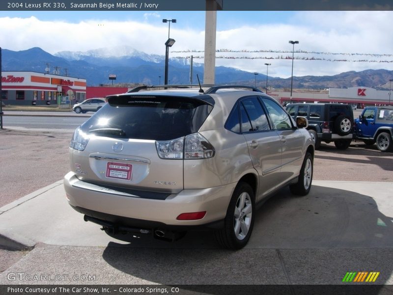 Savannah Beige Metallic / Ivory 2004 Lexus RX 330