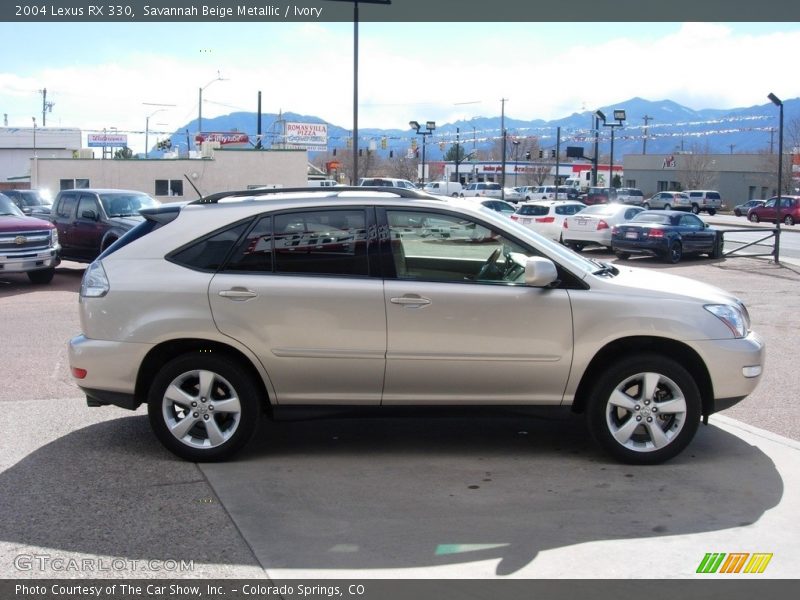 Savannah Beige Metallic / Ivory 2004 Lexus RX 330