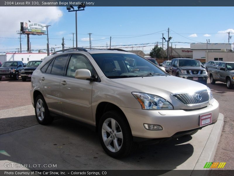 Savannah Beige Metallic / Ivory 2004 Lexus RX 330