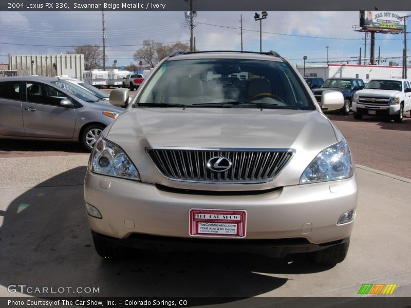 Savannah Beige Metallic / Ivory 2004 Lexus RX 330