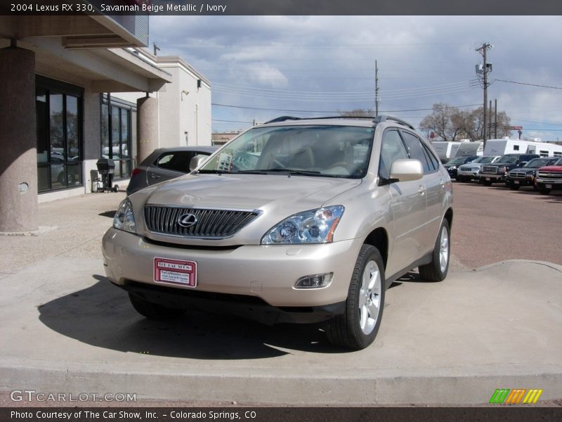 Savannah Beige Metallic / Ivory 2004 Lexus RX 330