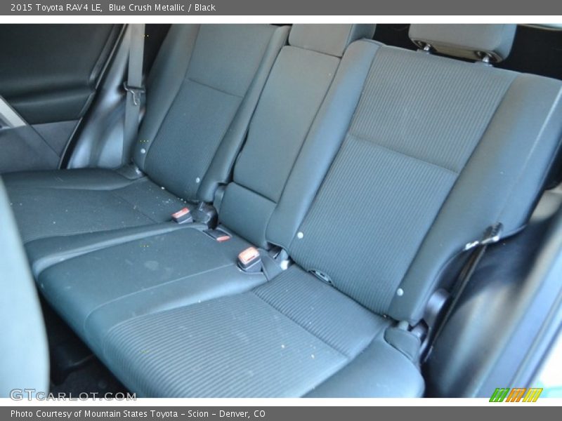 Blue Crush Metallic / Black 2015 Toyota RAV4 LE