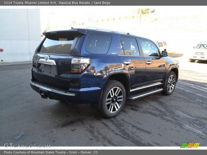 Nautical Blue Metallic / Sand Beige 2014 Toyota 4Runner Limited 4x4