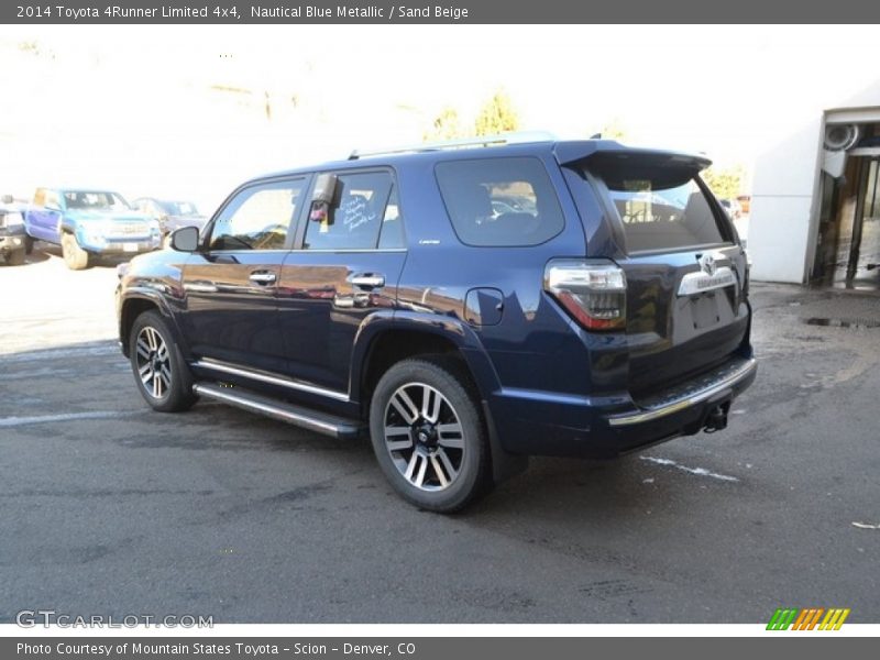 Nautical Blue Metallic / Sand Beige 2014 Toyota 4Runner Limited 4x4