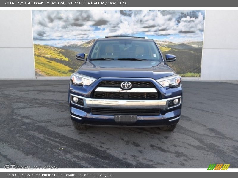 Nautical Blue Metallic / Sand Beige 2014 Toyota 4Runner Limited 4x4